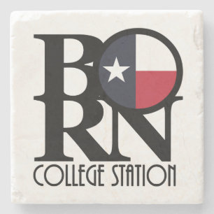 Dessous-de-verre En Pierre BORN College Station