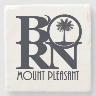 Dessous-de-verre En Pierre BORN Mount Pleasasant SC