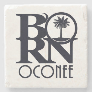 Dessous-de-verre En Pierre BORN Oconee SC