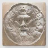 Dessous-de-verre En Pierre Bouche de vérité (Devant)