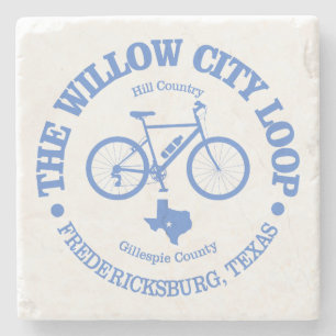 Dessous-de-verre En Pierre Boucle Willow City (cyclisme)