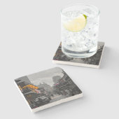 Dessous-de-verre En Pierre Bourbon St (Côté)