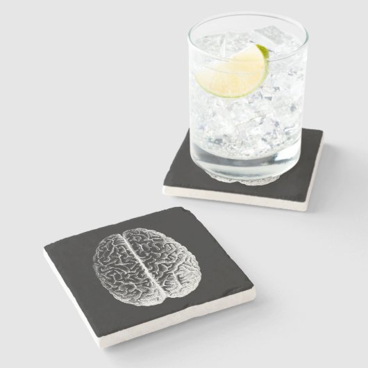 Dessous-de-verre En Pierre Brains ! (Côté)