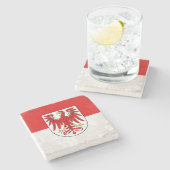 Dessous-de-verre En Pierre Brandebourg (Côté)