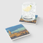 Dessous-de-verre En Pierre Budapest, Hongrie (Côté)