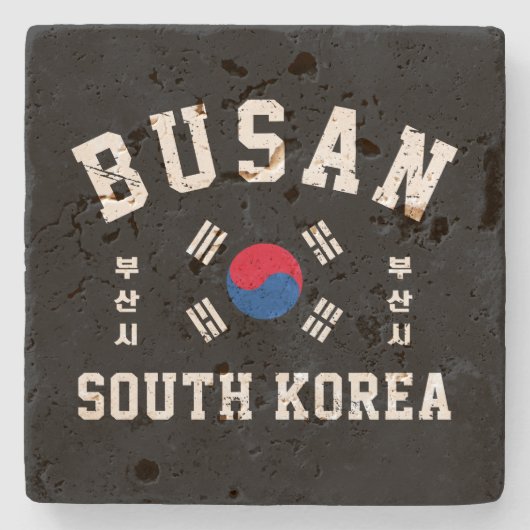 Dessous-de-verre En Pierre Busan Corée du Sud (Devant)