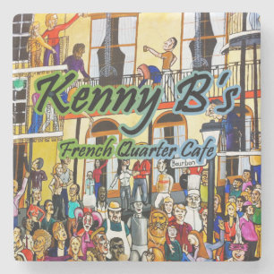 Dessous-de-verre En Pierre Cabane de fruits de mer de Kenny B, Hilton Head Is