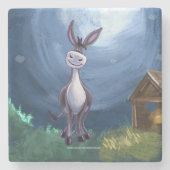 Dessous-de-verre En Pierre Cadeaux et accessoires Donkey (Devant)