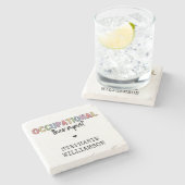 Dessous-de-verre En Pierre Cadeaux OT (Côté)