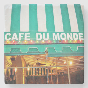Dessous-de-verre En Pierre Cafe Du Monde Coaster, la Nouvelle-Orléans