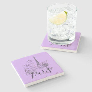 Dessous-de-verre En Pierre Cafe Paris Dessous de verre en pierre