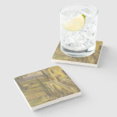 Dessous-de-verre En Pierre Calme latin II (Côté)