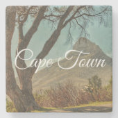 Dessous-de-verre En Pierre Cap Lion's Head Landscape Afrique du Sud (Devant)