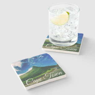 Dessous-de-verre En Pierre Cap Lion's Head Landscape Afrique du Sud