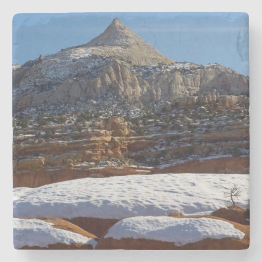 Dessous-de-verre En Pierre Capitol Reef National Park, Utah, États-Unis 5 (Devant)