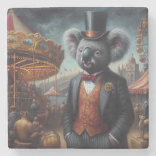 Dessous-de-verre En Pierre Carnaval de Koala