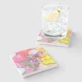 Dessous-de-verre En Pierre Carnet photo Spiral (Côté)