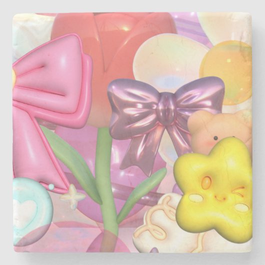 Dessous-de-verre En Pierre Carnet photo Spiral (Devant)