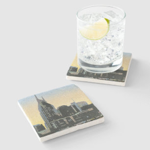 Dessous-de-verre En Pierre Carreau de Nashville