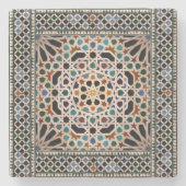 Dessous-de-verre En Pierre Carreaux de l'Alhambra (Devant)