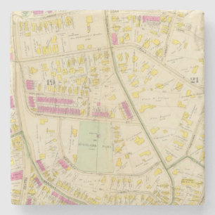 Dessous-de-verre En Pierre Carte de Boston 7