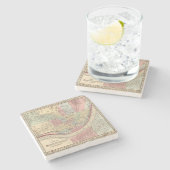 Dessous-de-verre En Pierre Carte de Cincinnati par Mitchell (Côté)