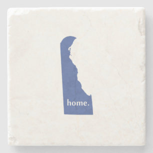 Dessous-de-verre En Pierre Carte de l'état de la silhouette de la maison du 