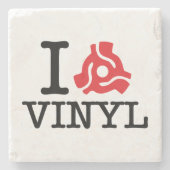 Dessous-de-verre En Pierre Carte I 45 Vinyl (Devant)