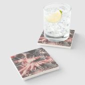 Dessous-de-verre En Pierre Castère de boisson Cthulu (Côté)