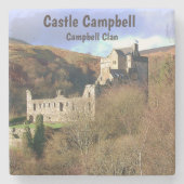 Dessous-de-verre En Pierre Castle Campbell - Campbell Clan (Devant)