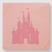 Dessous-de-verre En Pierre Castle Stone Coaster (Devant)