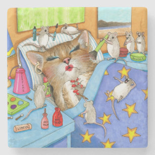 Dessous-de-verre En Pierre Cat 508