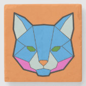 Dessous-de-verre En Pierre catrix laranja (Devant)