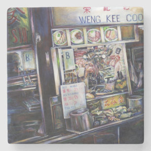 Dessous-de-verre En Pierre Cenosillicaphia, Singapour