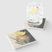 Dessous-de-verre En Pierre Centre II (Côté)