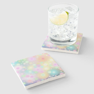 Dessous-de-verre En Pierre Cercles d'énergie doux