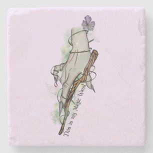 Dessous-de-verre En Pierre C'Est Ma Baguette Magique