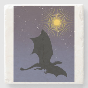 Dessous-de-verre En Pierre C'est un Dragon, ce n'est pas votre imagination
