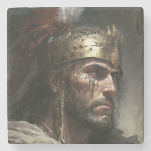 Dessous-de-verre En Pierre Charant War (Devant)