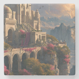 Dessous-de-verre En Pierre Château