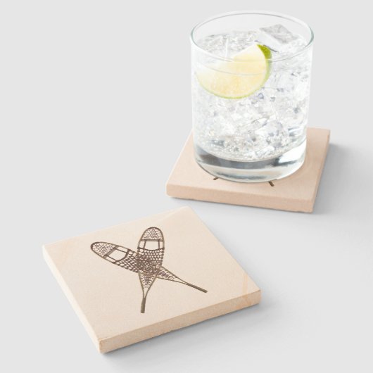 Dessous-de-verre En Pierre Chaussures (Côté)