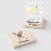 Dessous-de-verre En Pierre Chaussures (Côté)