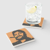 DESSOUS-DE-VERRE EN PIERRE CHE GUEVARA 14 (Côté)