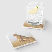 Dessous-de-verre En Pierre Cheetah (Côté)