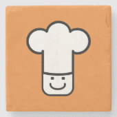 Dessous-de-verre En Pierre Chef (Devant)