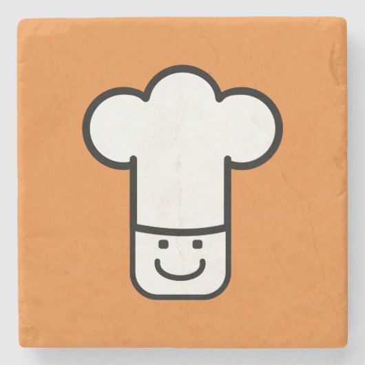 Dessous-de-verre En Pierre Chef (Devant)