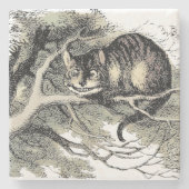 Dessous-de-verre En Pierre Cheshire Chat Alice Wonderland Classic (Devant)