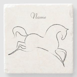 Dessous-de-verre En Pierre Cheval sauvage Thunder_Cove