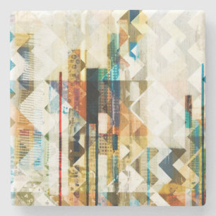 Dessous-de-verre En Pierre Chevron II