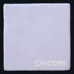 Dessous-de-verre En Pierre Chicory flower blue color<br><div class="desc">Chicory flower blue color</div>